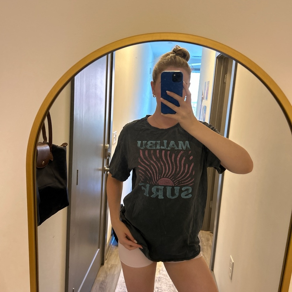 Target Black Malibu Surf Tee